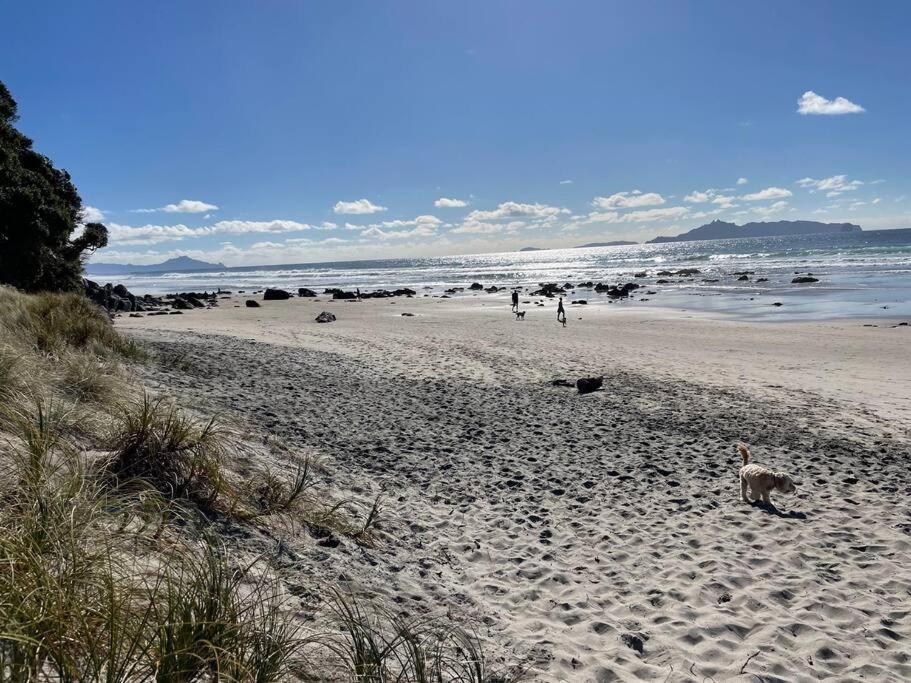 The Blue Beach House Mangawhai Exteriör bild